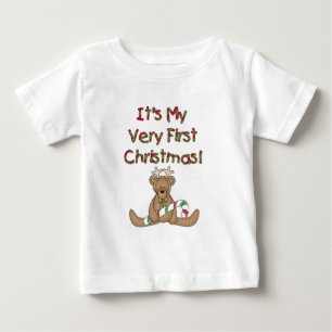 Urso de Teddy Muito 1 rua Camisetas de Natal e pre