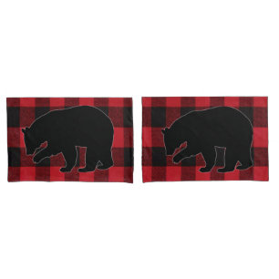 Urso de Xadrez Vermelho de Buffalo de Capas Person