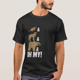 Urso do Lobo Opa Minha Gay Slang LGBT Camisa De Or