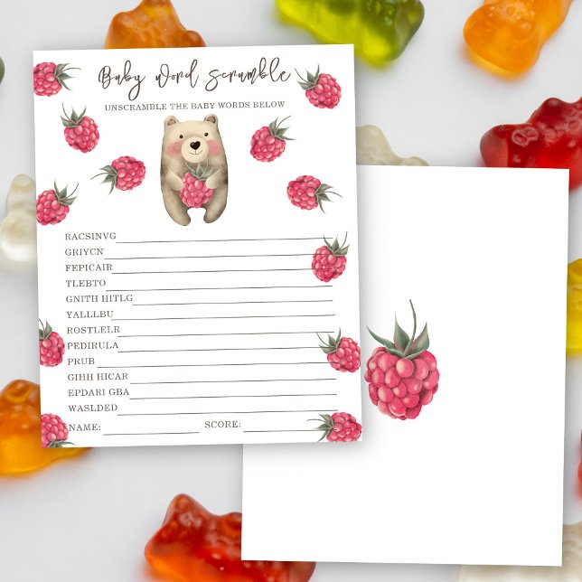 Urso - Frente de Palavras Bebê (Criador carregado)