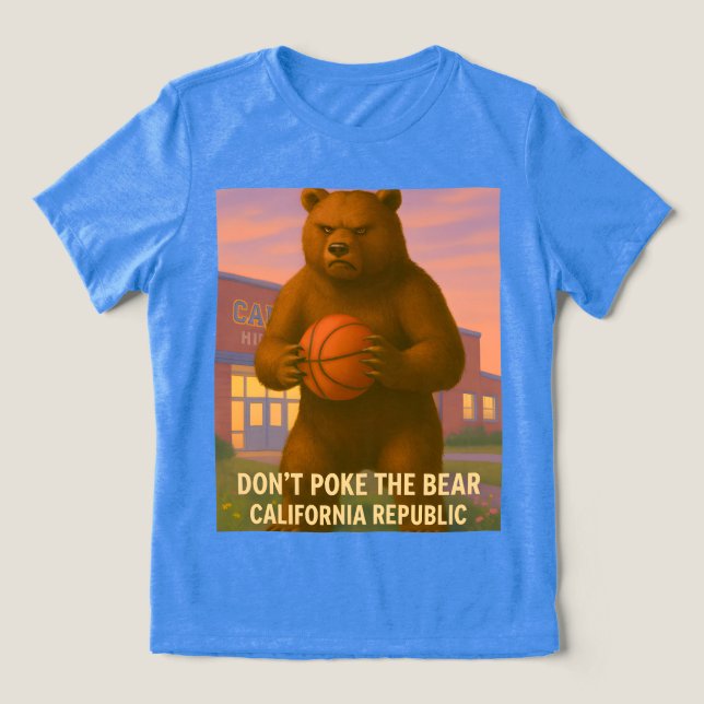 Urso Grizzly lança chá gráfico feminino (Design frontal)