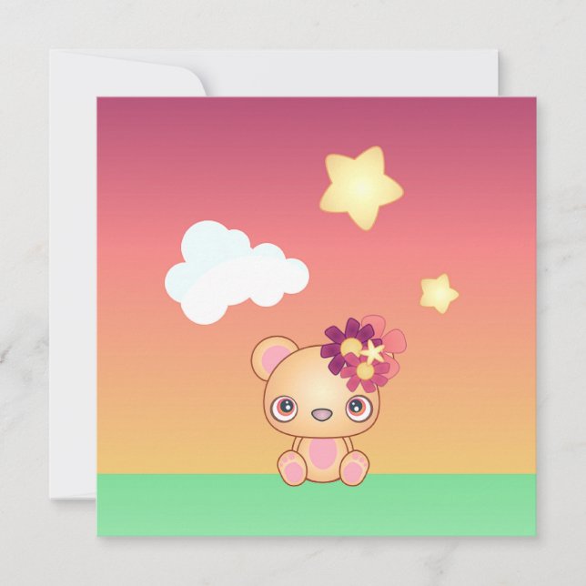 Urso Kawaii (Frente)