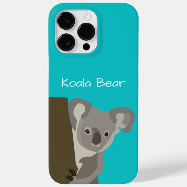 Urso Koala, Cute Personalizado (Verso)