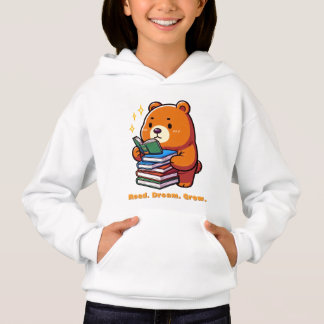 Urso Leitor Fofo com Livros Kawaii