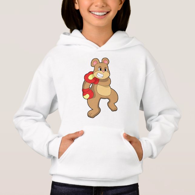 Urso na caixa com luvas in a box (Frente)