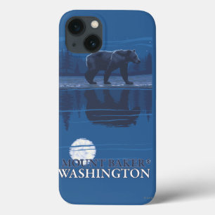 Urso no luar - padeiro da montagem, Washington