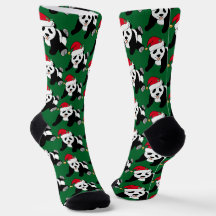 Urso Panda Bonito no Natal Verde