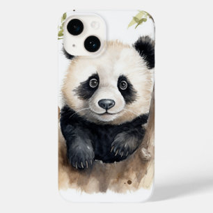 Urso Panda de Aquarela