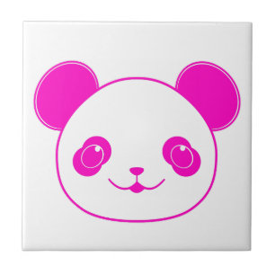 Urso Panda de Kawaii Rosa