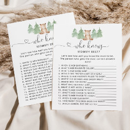 Urso Pequeno que conhece o melhor jogo de chá de f