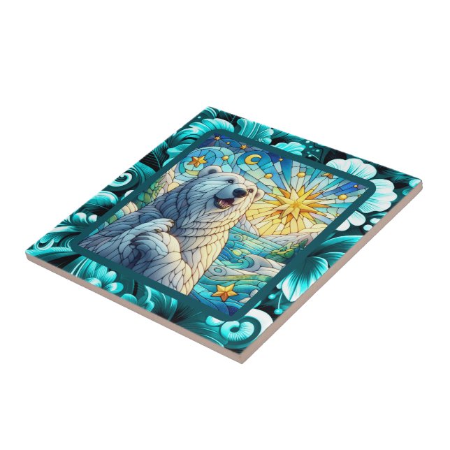 Urso Polar Cinzento Grátis Vidro Escondido (Lateral)