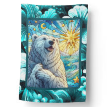 Urso Polar Cinzento Grátis Vidro Escondido