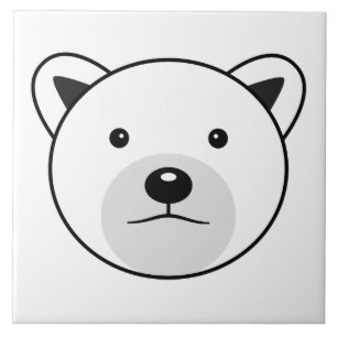 Urso Polar de Cartoon Bonito
