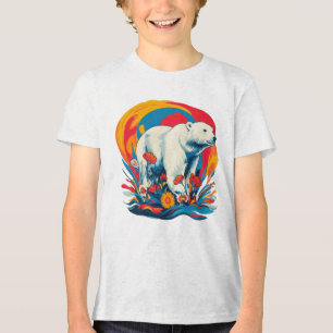 Urso Polar de Energia da Flor
