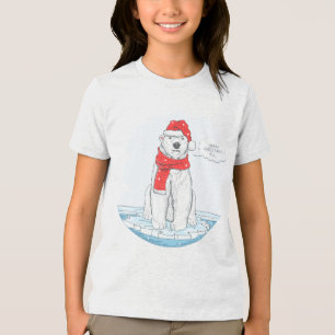 Urso Polar Feliz de Natal