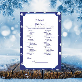 Urso Polar O que há no Jogo do Chá de fraldas