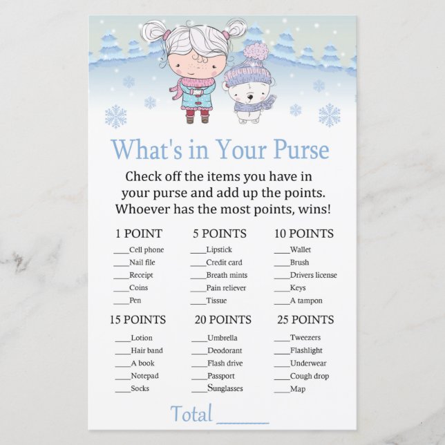 urso polar O que há no seu jogo (Frente)