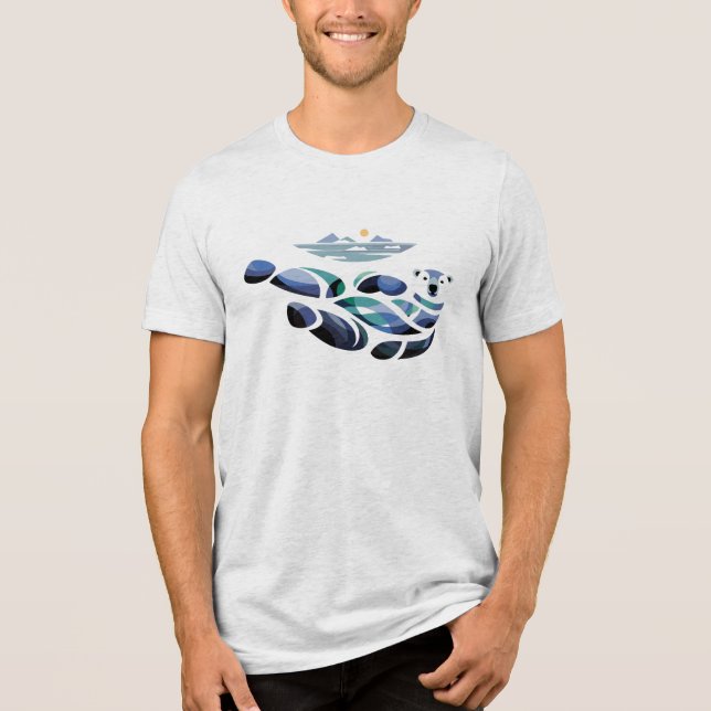 Urso Polar Relaxado (Frente)