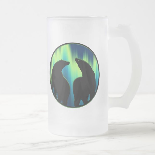 Urso Polar Ursa Ursa Ursa-Ursa, Caneca de cerveja  (Direita)