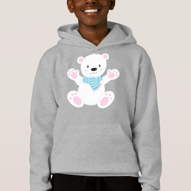 Urso Polar, Urso Branco, Urso Bonito, Urso Com Sca (Frente)