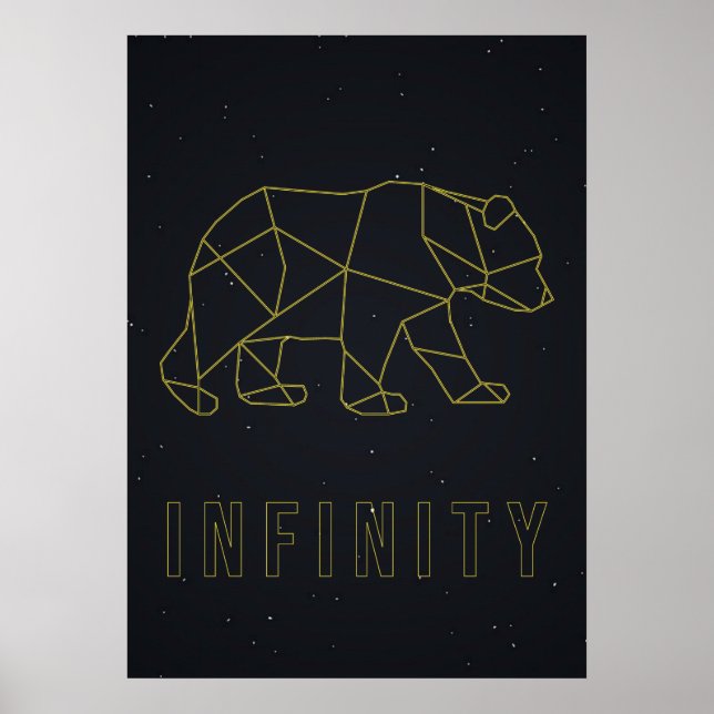 Urso poster de aclamação infinita (Frente)