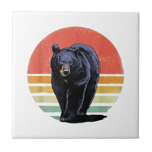 Urso Preto da Imagem Retroativa