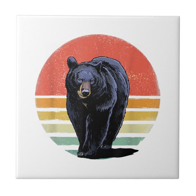 Urso Preto da Imagem Retroativa (Frente)