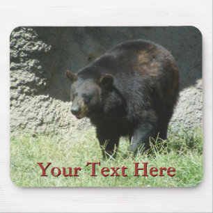 Urso preto Mousepad