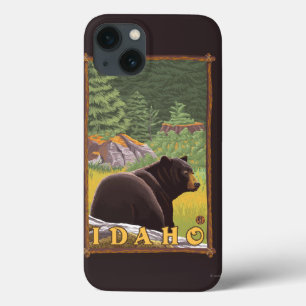 Urso preto na floresta - Idaho