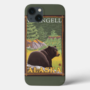 Urso preto na floresta - Wrangell, Alaska