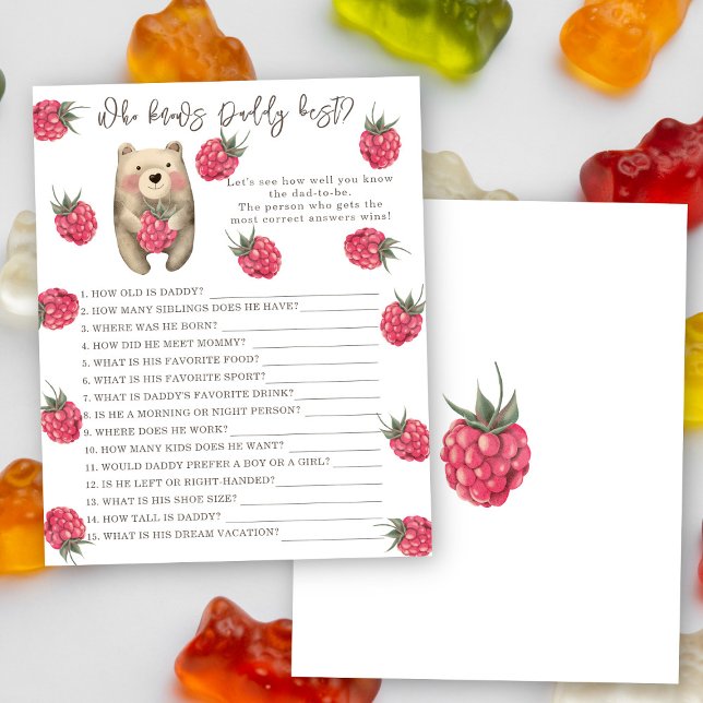 Urso - Quem sabe o melhor chá de fraldas de jogos  (Criador carregado)