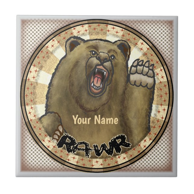 Urso Rawr  (Frente)