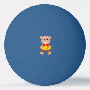 Urso Teddy Bola de Ping Pong Espacial