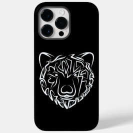 Urso Tribal Negro e Branco