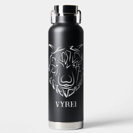 Urso Tribal Negro e Branco