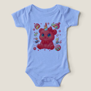 Urso Unicórnio Bubblegum
