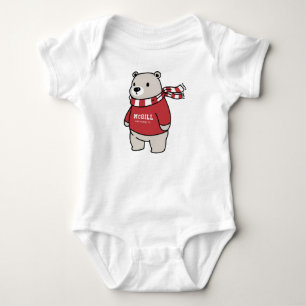 Urso Universitário McGill Com Suéter