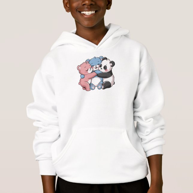 Ursos de Teddy Bonitos com Panda (Frente)