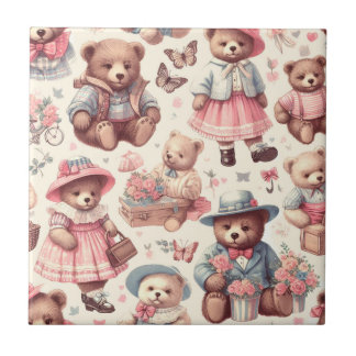 Ursos de Vintagem Cura Sem Costura