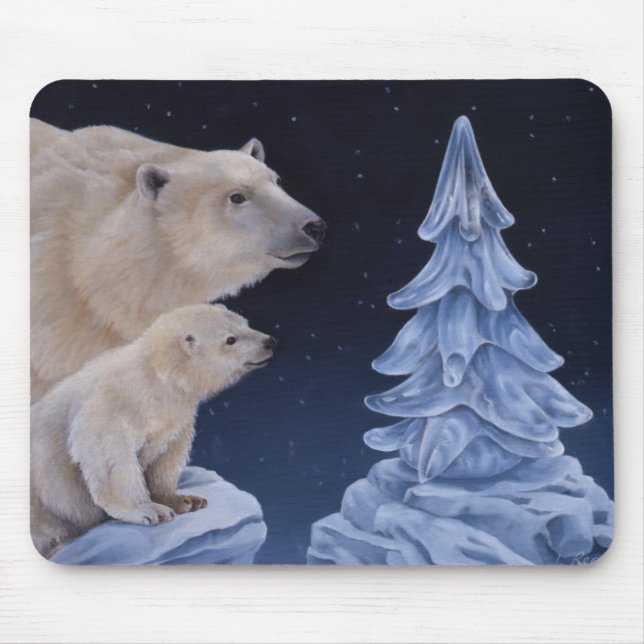 Ursos polares Mousepad (Frente)