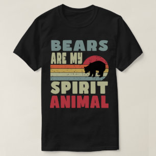 Ursos São A Minha Camisa De Camisa Animal Espiritu