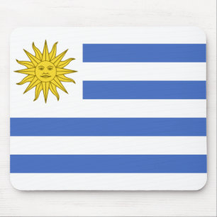 Uruguai Flag Mousepad