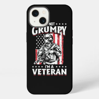 US Flag Im not Grumpy im a Veteran 115