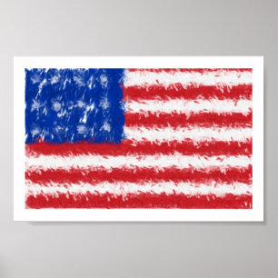 US Flag poster