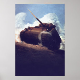 US M4 Abrams Poster