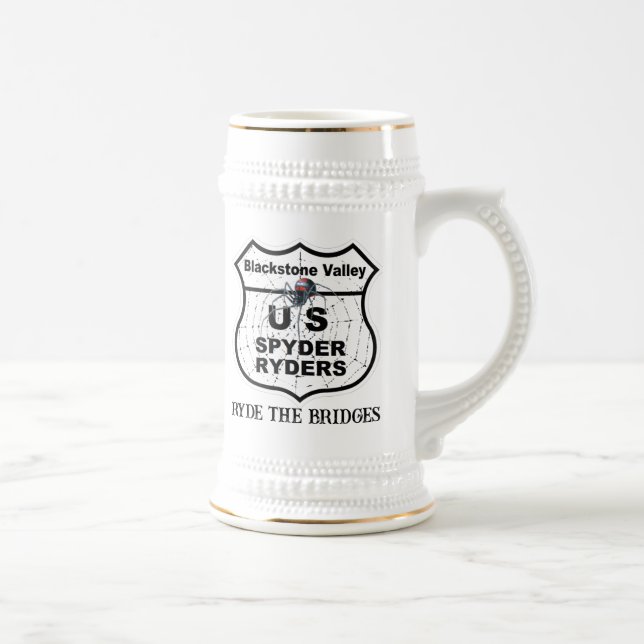 US Spyder Ryders Blackstone Valley Caneca de cerve (Direita)