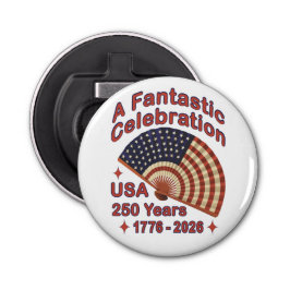 USA 250 Years Patriotic Fan Design – 1776-2026 