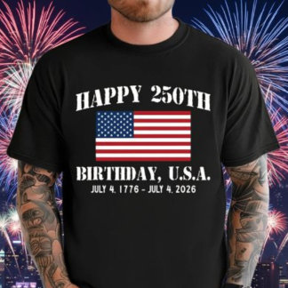 USA 250th Anniversary 1776-2026 Patriotic