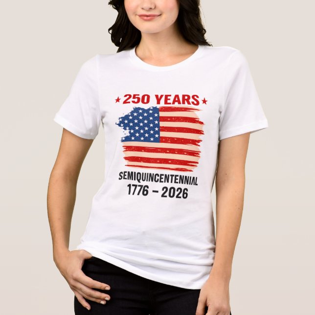 USA 250th Anniversary Patriotic T-Shirt America’s  (Frente)
