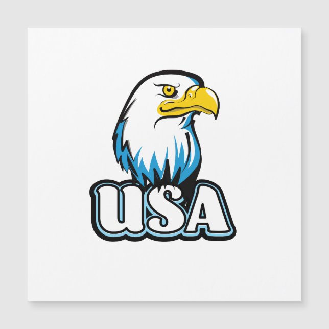 USA Bald Eagle (edição azul limitada) (Frente)